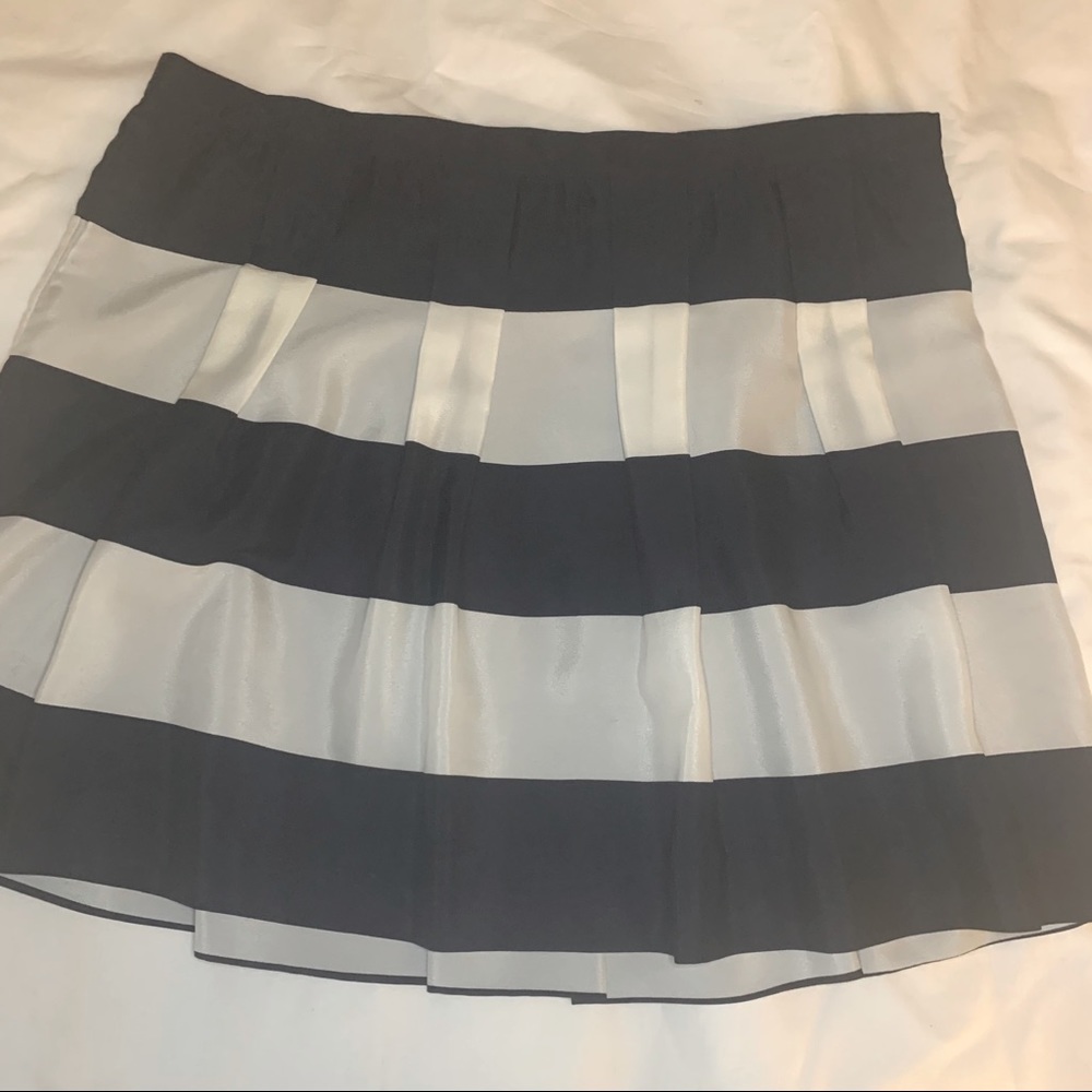 J.crew Striped Mini Skirt